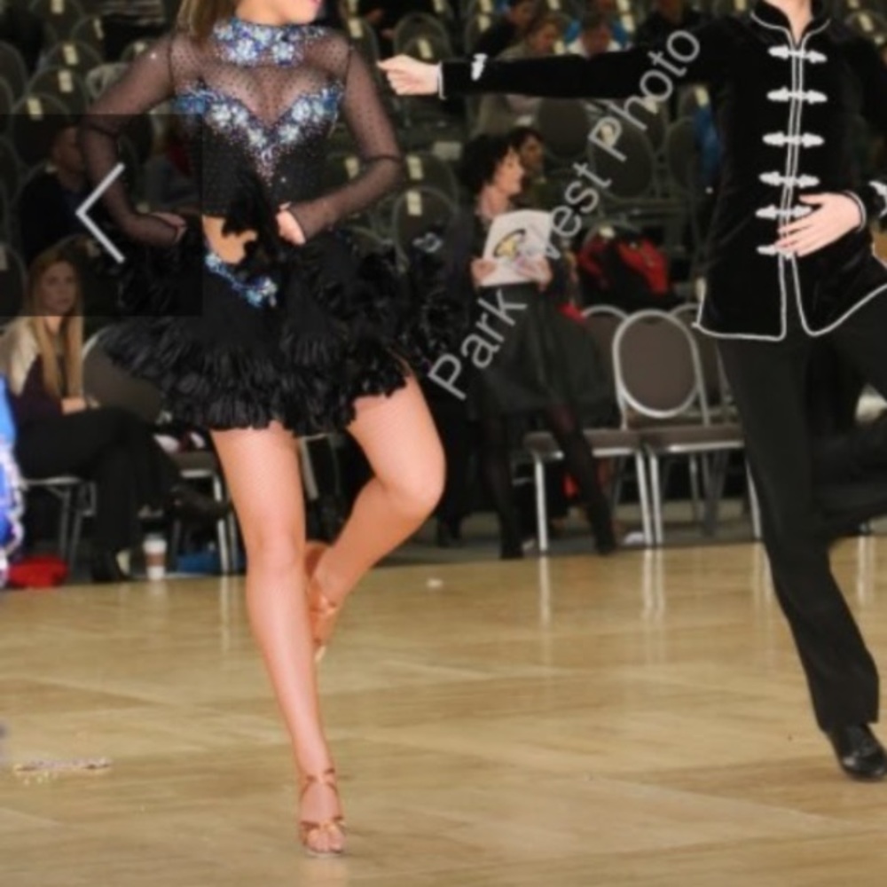 Additional pictures of Latin ballroom dress